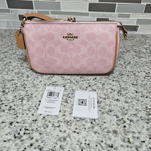 Coach Nolita 19 In Signature Canvas (Powder pink) - Picture 7 of 7